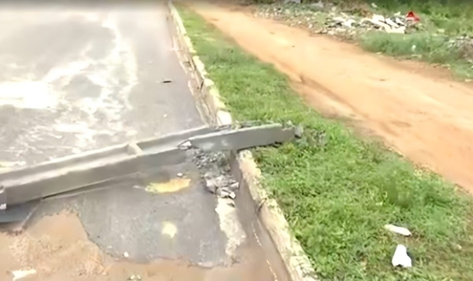 A chuva já era esperada na cidade.